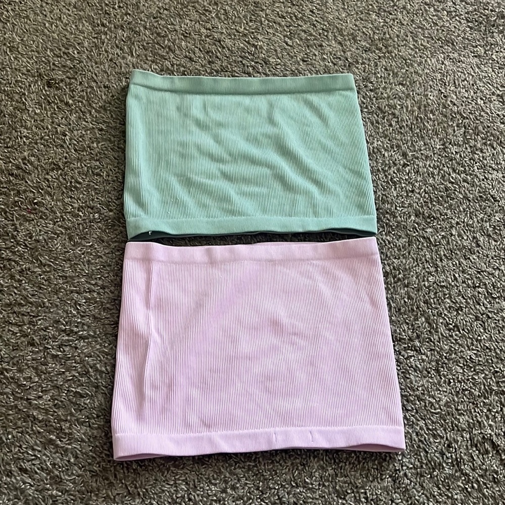 set of two tube tops